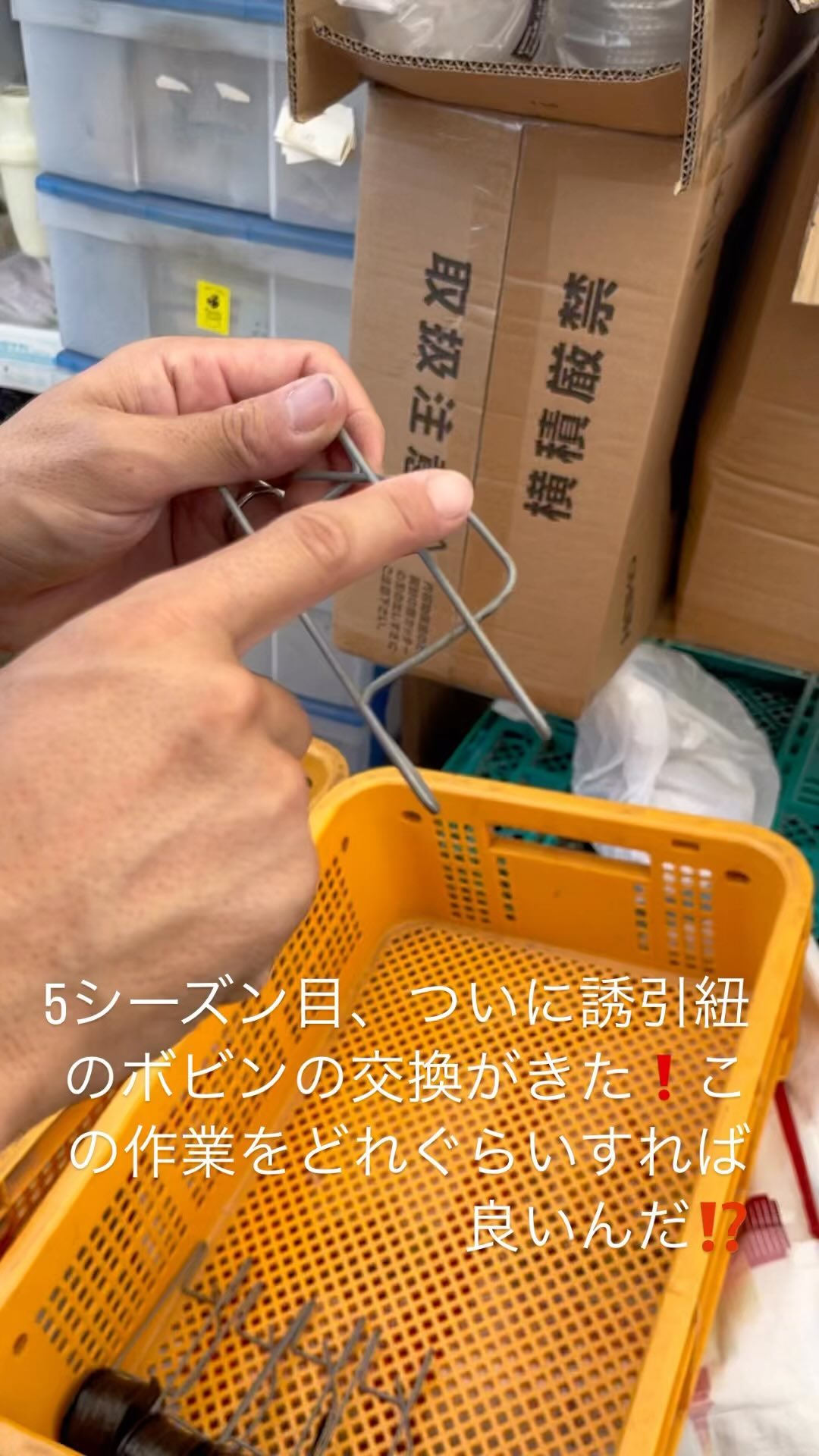 ついにこの作業をやる時がきちゃいました

5シーズン目、よく持った方かな️

農家はこういう見えない作業が結構あって、またそれが大切だったりするんだよなぁ🤔　
合間見てがんばろっ🏻